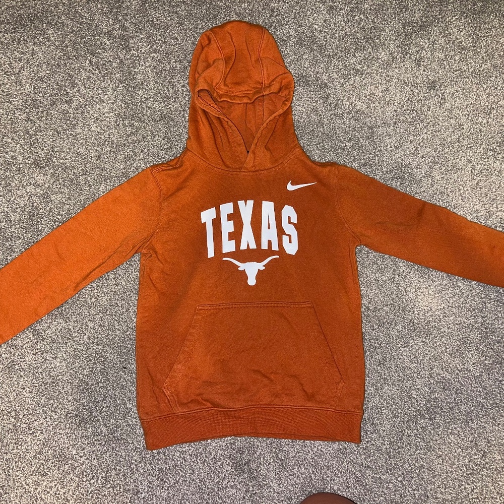 Nike University of Texas Hoodie Size YS